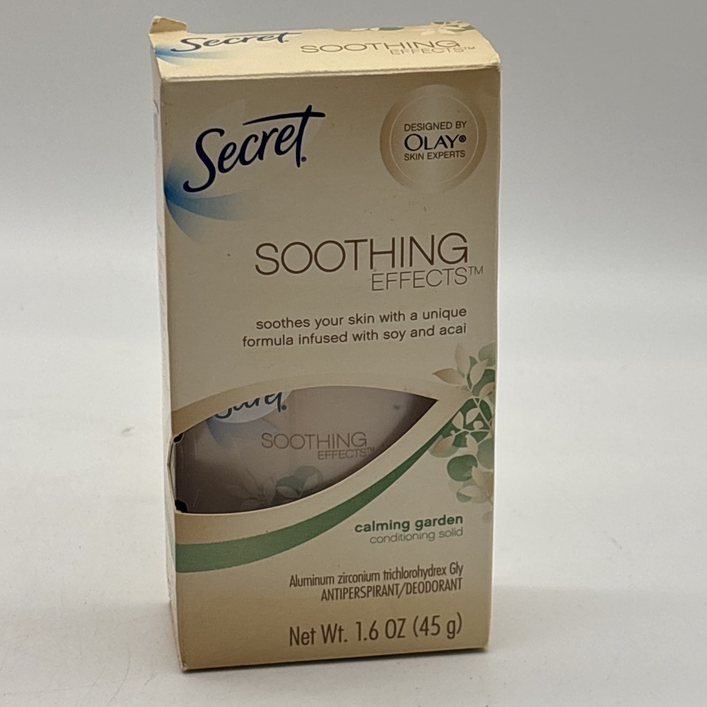Secret deodorant Anti-Perspirantsoothing effecs calming garden 1.6